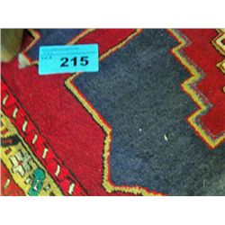 Hand knotted persian area rug runner