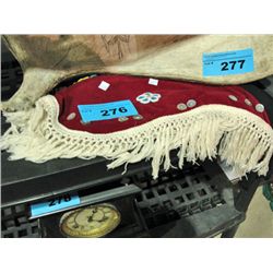 West coast native button apron