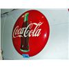 Image 1 : metal coca cola advertisment sing