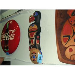 West coast native wood carving by Sam Boon JR