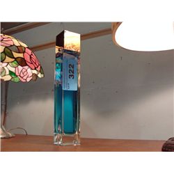 Perfume advertisment display bottle; Gucci envy