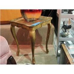 Small painted side table