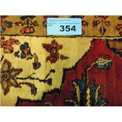 Large hand knotted persian area rug