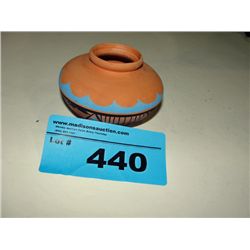 South western native art pottery bowl