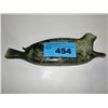 Image 1 : Inuit soapstone carving - seal, signed by artist