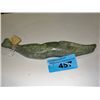 Image 1 : Inuit soapstone carving - seal, signed by artist