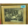 Image 1 : Framed victorian scene print