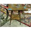 Image 1 : Circa 1910 oak parlour table