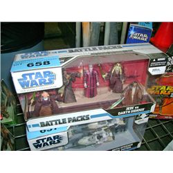 Starwars battle packs action figure set