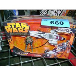 Starwars revenge of the sith bark speeder action