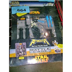 Starwars battle figure game set