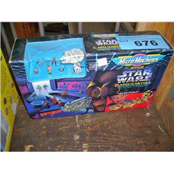 Starwars micro machines collectors set