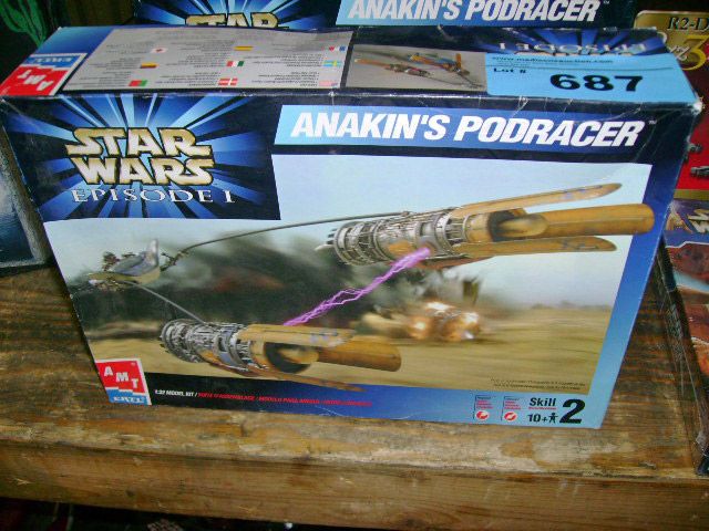 Starwars Anakins pod racer model kit