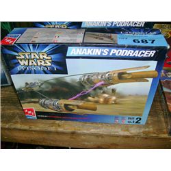 Starwars Anakins pod racer model kit