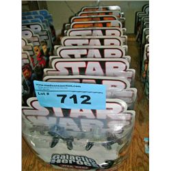 Lot of 10 starwars gallactic heros action figures