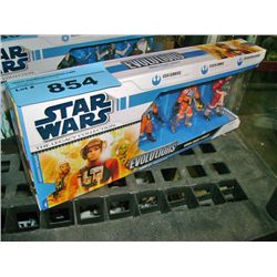 Starwars evolution action figure set