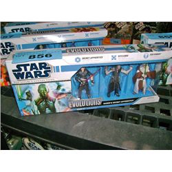 Starwars evolution action figure set