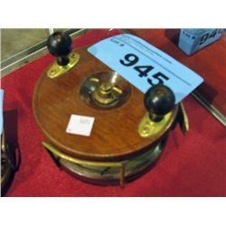 Peetz mahogany ocean fishing reel made in