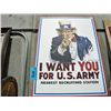 Image 1 : United states "i want you for US army" recruitment