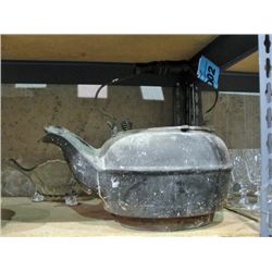 Vintage cast iron kettle