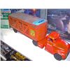 Vintage tin toy strutco cattle farm truck and