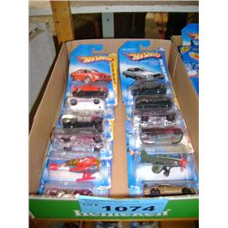 Box of 12 hotwheels diecast collectors cars