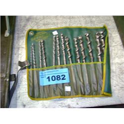 Lot of 13 vintage wood workers drill bits