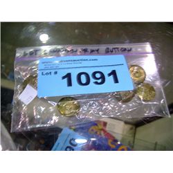 Lot of canadian army buttons