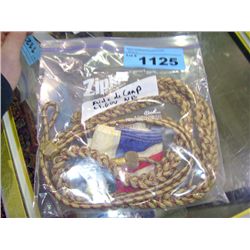 Bag of assorted military items