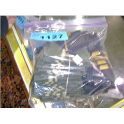 Bag of assorted military sew on badges