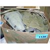 Image 1 : Box of assorted military gear