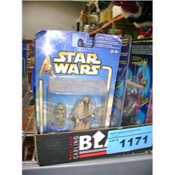 One box of assorted starwars action figures