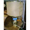 Image 1 : Brass and glass table lamp