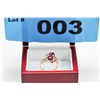 Image 1 : 10kt gold garnet and ruby ring