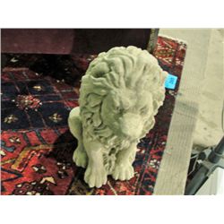 Concrete lion decorative  yard ornament