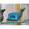 Image 1 : Inuit grey ardulite stone carving - artic bird