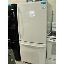 White GE profile 2 door fridge