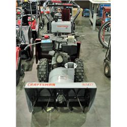 Craftsman 2 gas powered electric snow blower