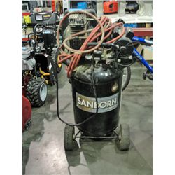 Sanborn cast iron series air compressor