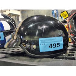 HJC black motorcycle helmet