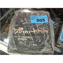 Pinto automobile manual