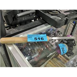 8pc set of general wood turning chisels