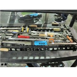 Lot of 10 furniture bar clamps