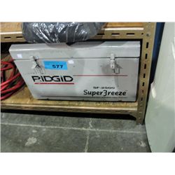 Ridgid super freeze fast and safe pipe freezer