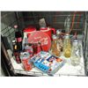 Image 1 : Shelf lot of assorted coca cola memorabilia