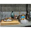 Image 1 : Shelf lot of collectables, glasswares, crystal