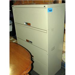 4 drawer metal lateral filing cabinet