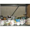 Image 1 : Shelf lot of assorted china and glass collectable