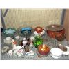 Image 1 : Shelf lot of assorted china and glass collectable