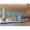 Image 1 : Shelf lot of glasswares collectable and misc